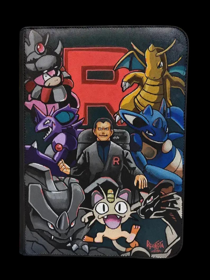 Custom Binder 9-pocket TeamRocket